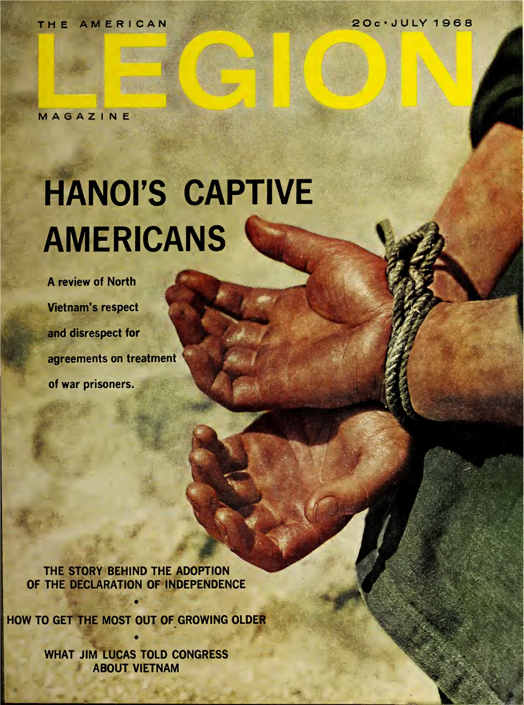 The American Legion Magazine [Volume 85, No. 1 (July 1968)]