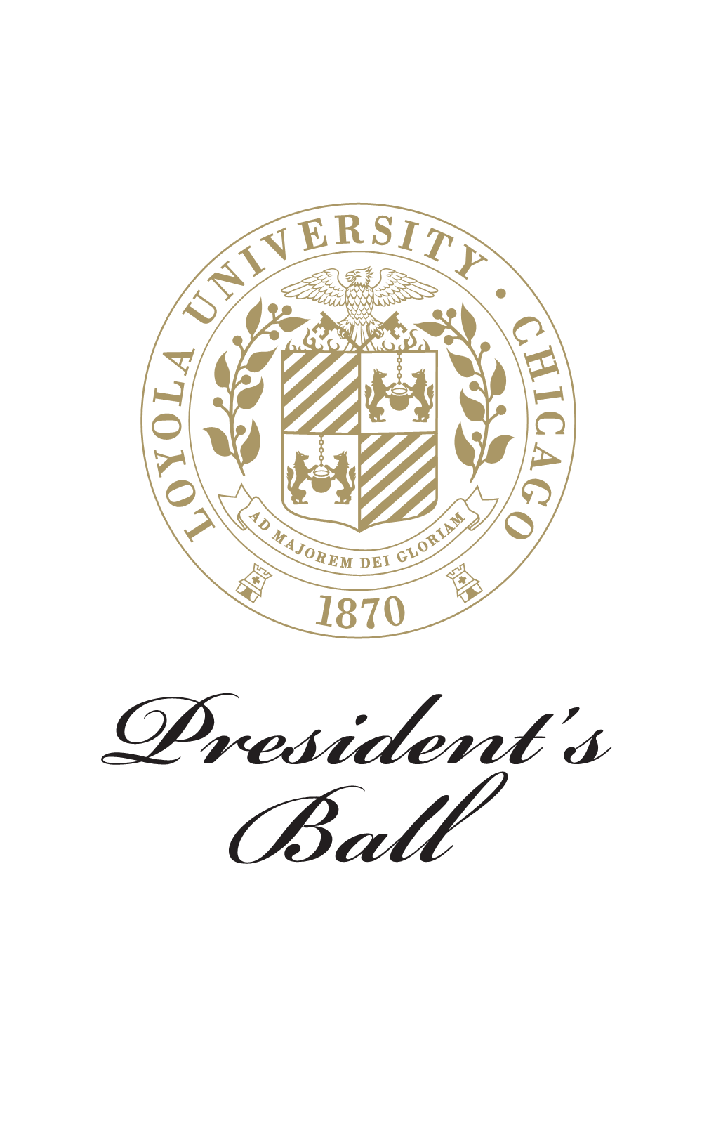 President's Ball Program