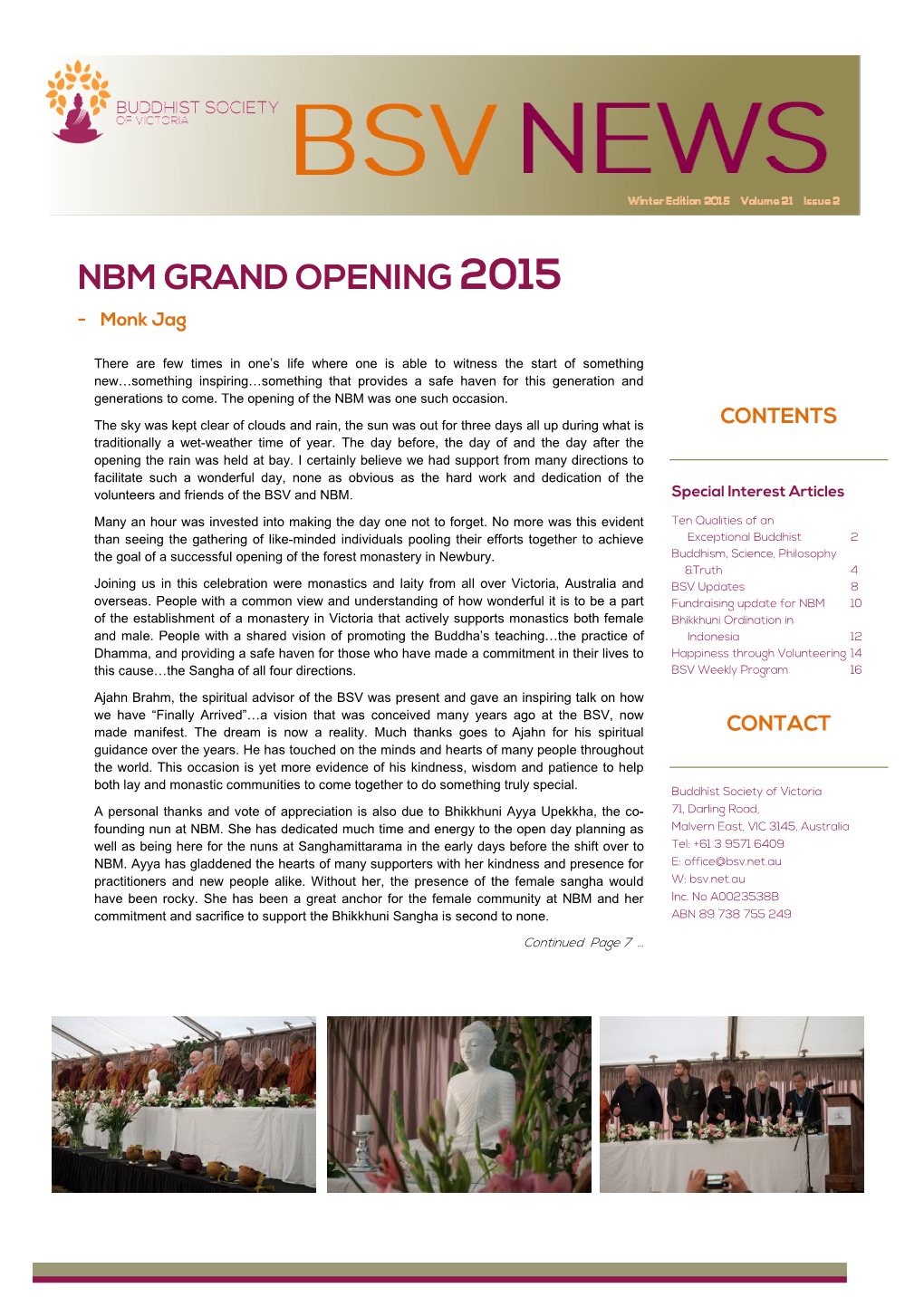 NBM GRAND OPENING 2015 - Monk Jag