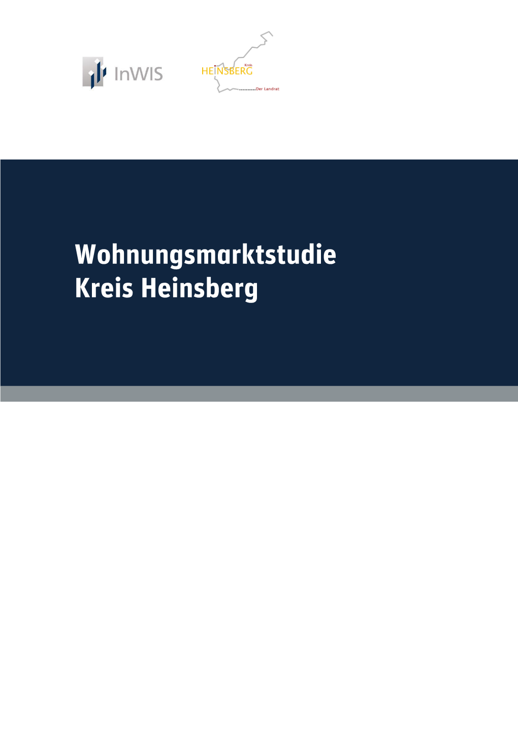 Wohnungsmarktstudie Kreis Heinsberg