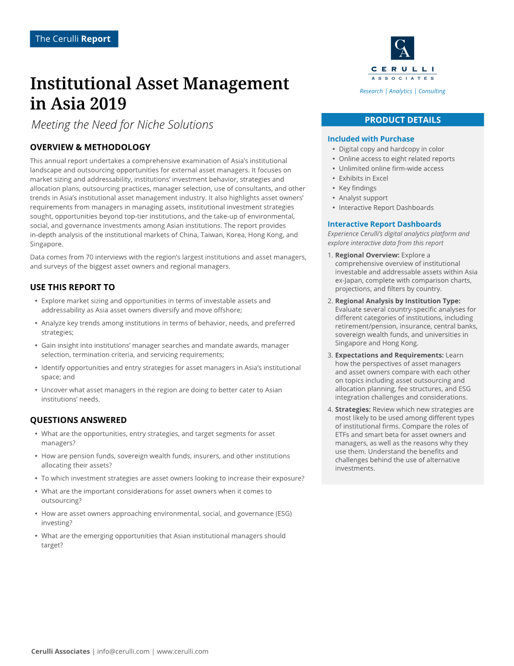 Institutional Asset Management in Asia 2019