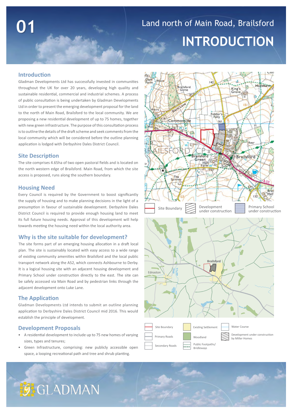 Land North of Main Road, Brailsford INTRODUCTION