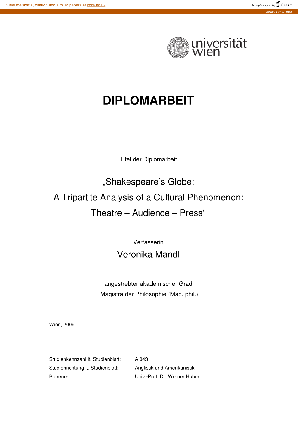 DIPLOMARBEIT Veronika Mandl