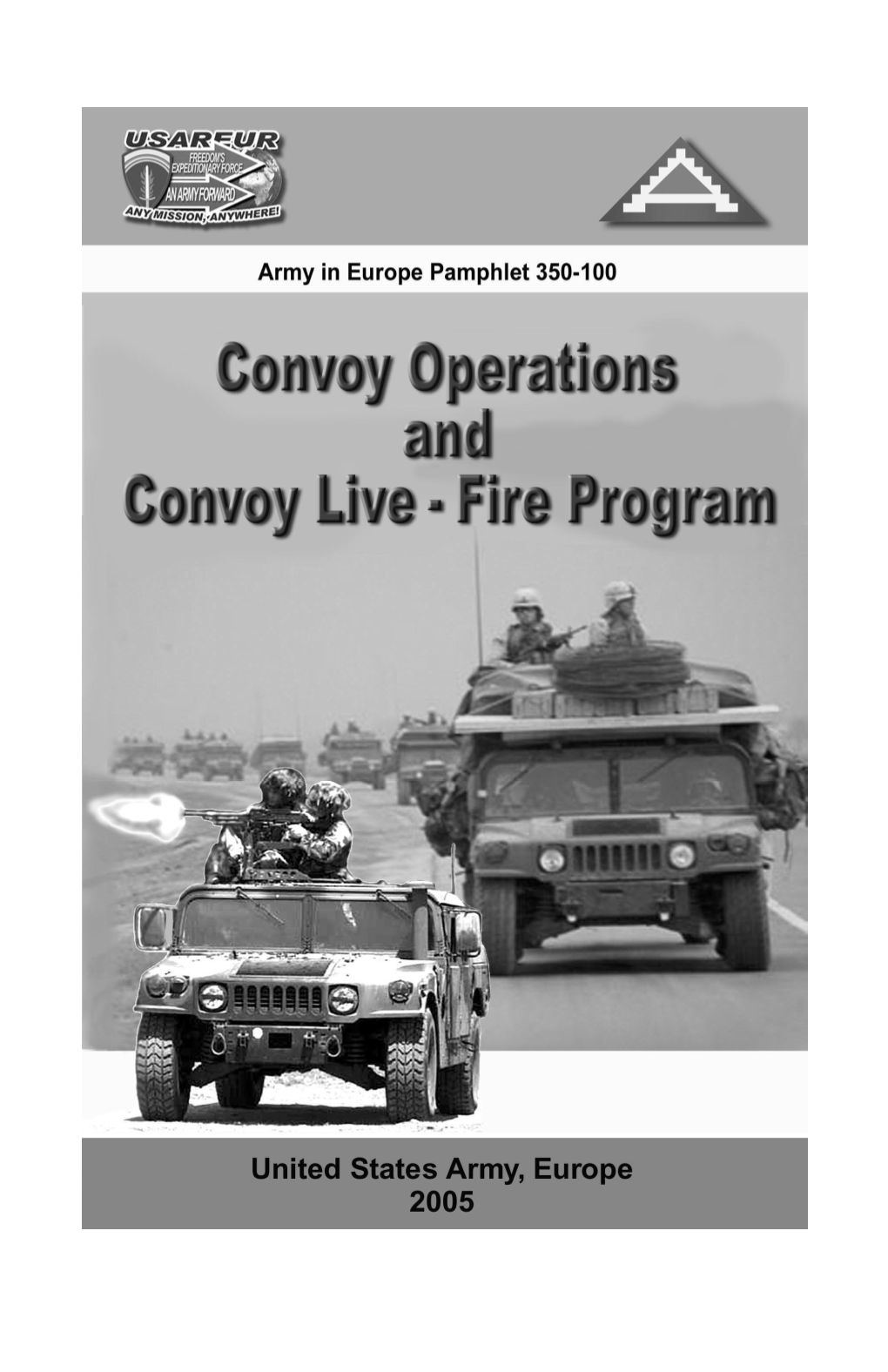 Army in Europe Pamphlet 350-100, 20 June 2005