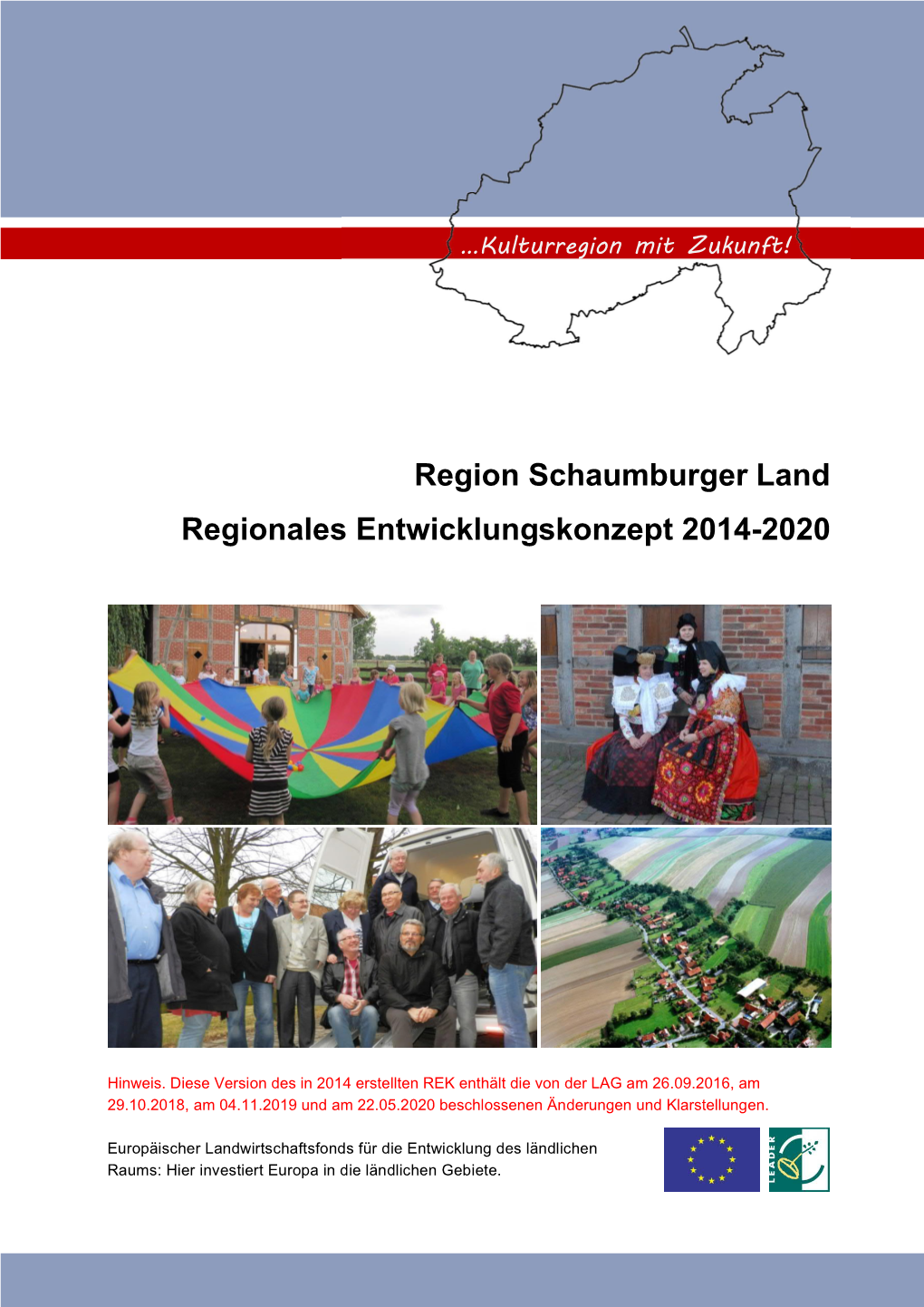 Region Schaumburger Land Regionales Entwicklungskonzept 2014-2020