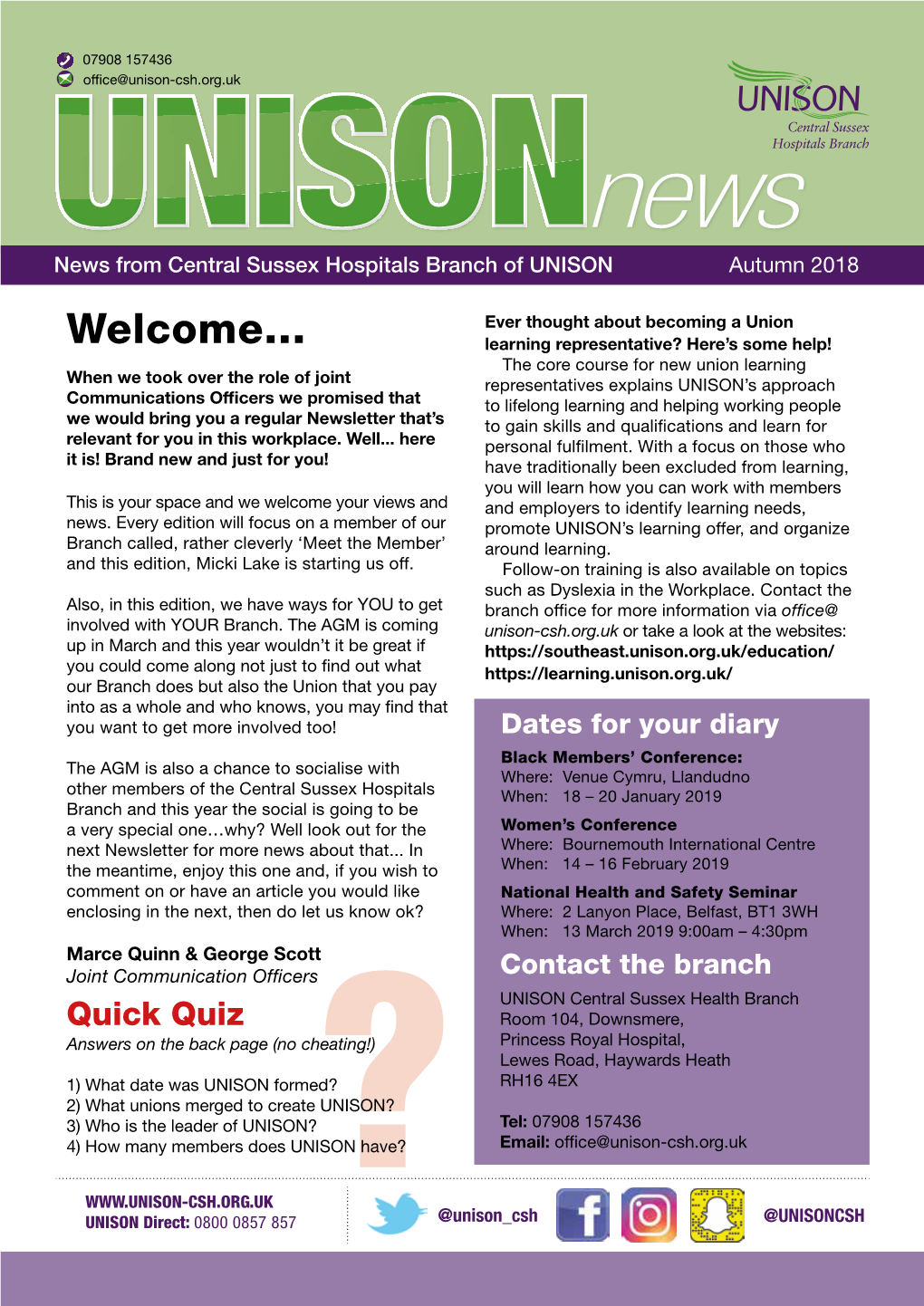 Central Sussex Hospitals News Nov 2018.P[...]