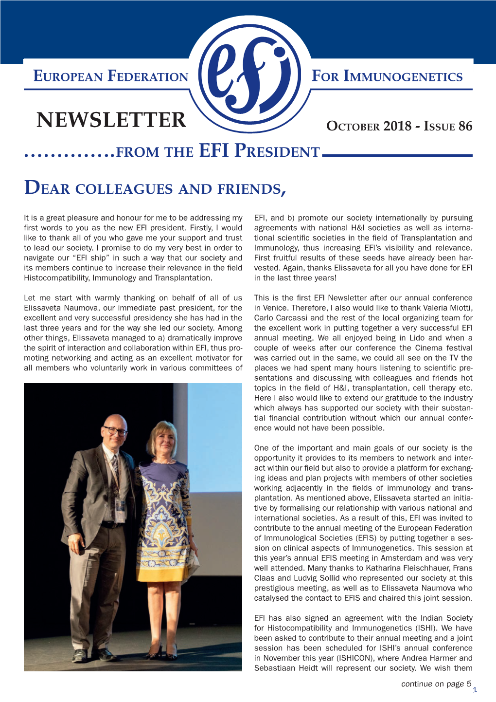 Efi Newsletter Nr 86