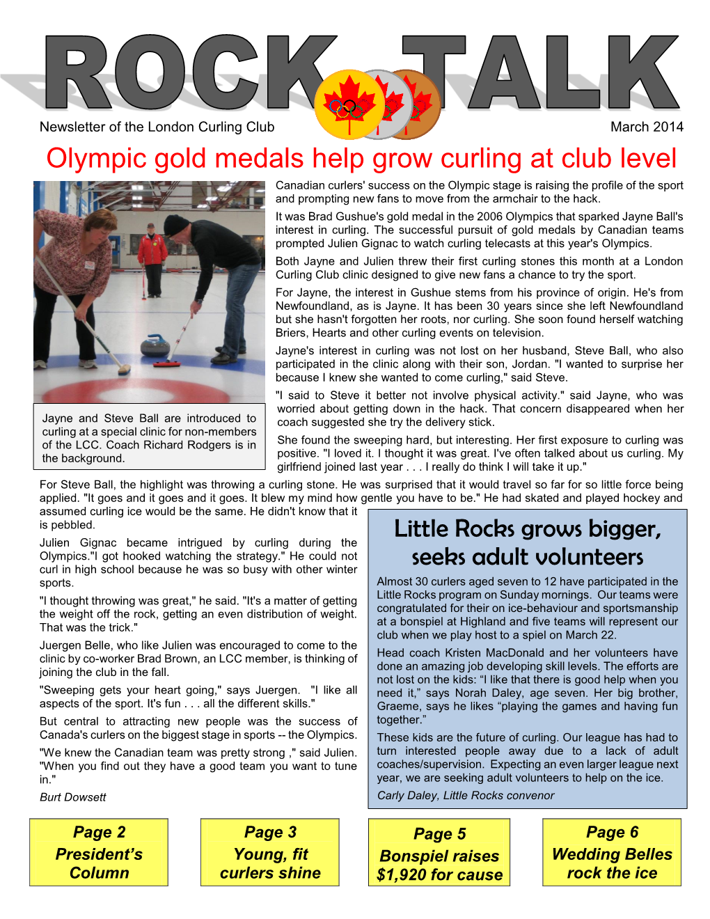 Olympic Gold Medals Help Grow Curling at Club Level