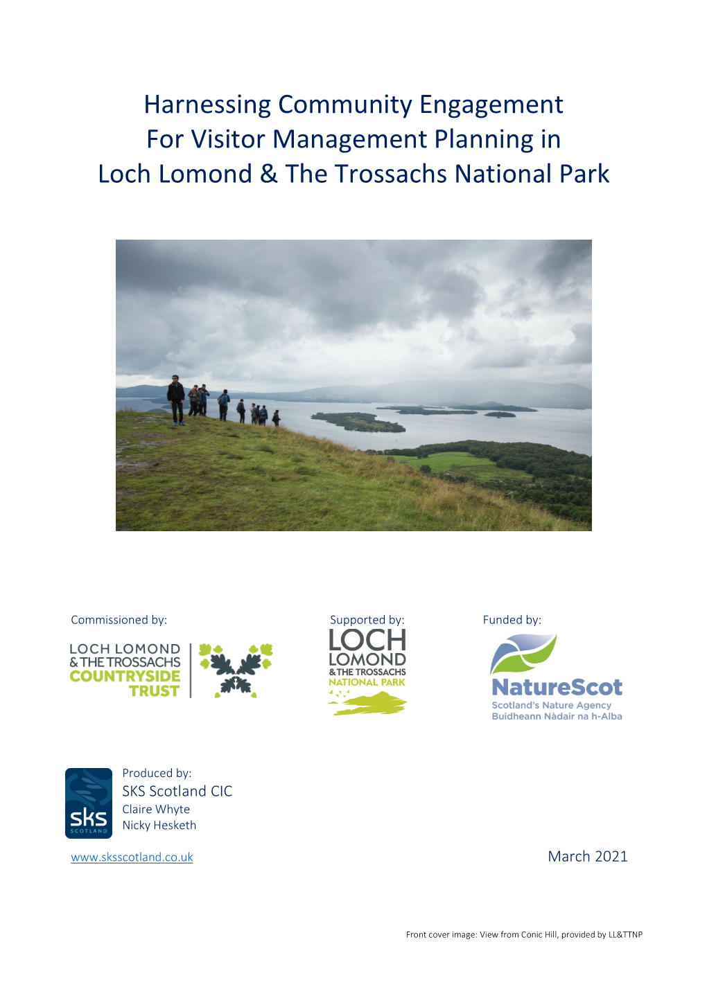 Harnessing Community Engagement for Visitor Management Planning in Loch Lomond & the Trossachs National Park