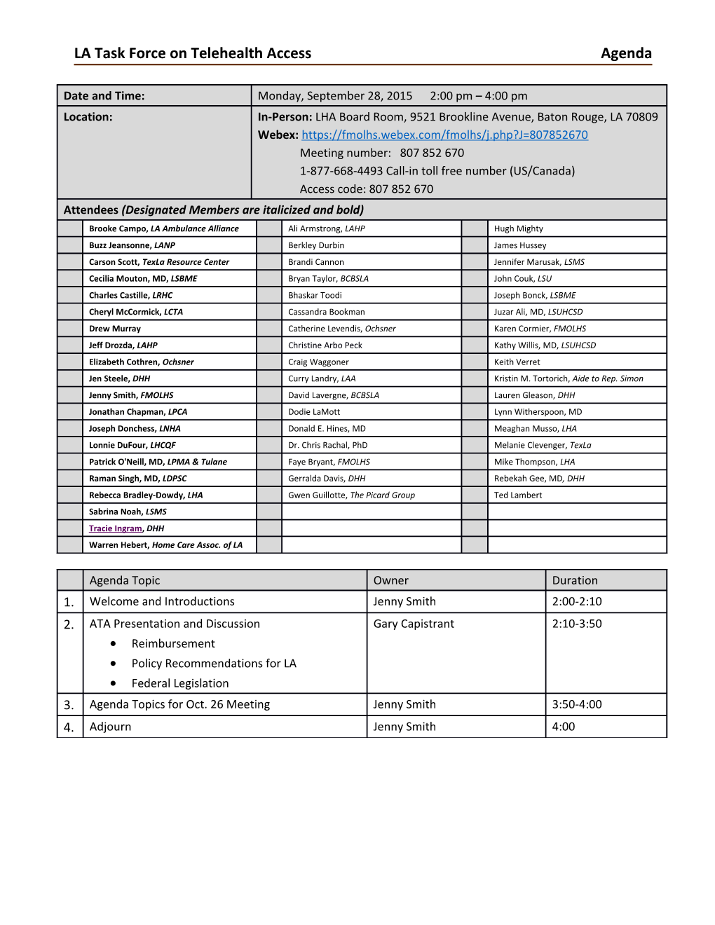 FMOHLS Meeting Agenda & Minutes s2