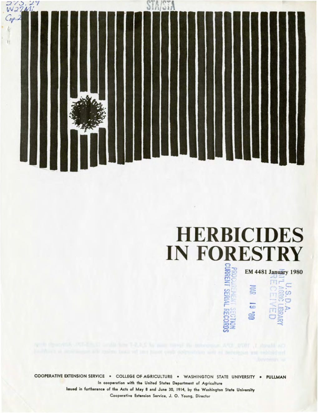 HERBICIDES in FORESTRY EM 4481 Jam!!I