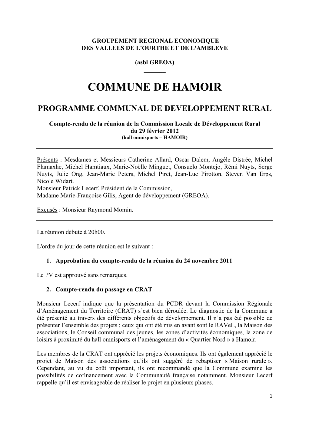Commune De Hamoir