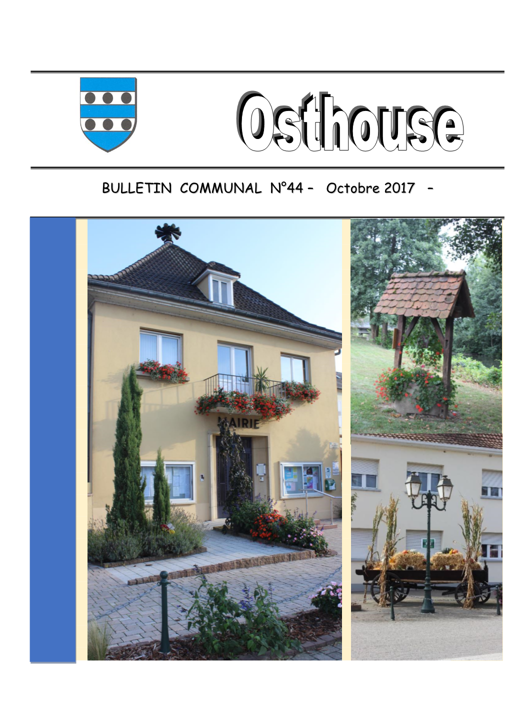 Bulletin Communal N°44 Octobre 2017