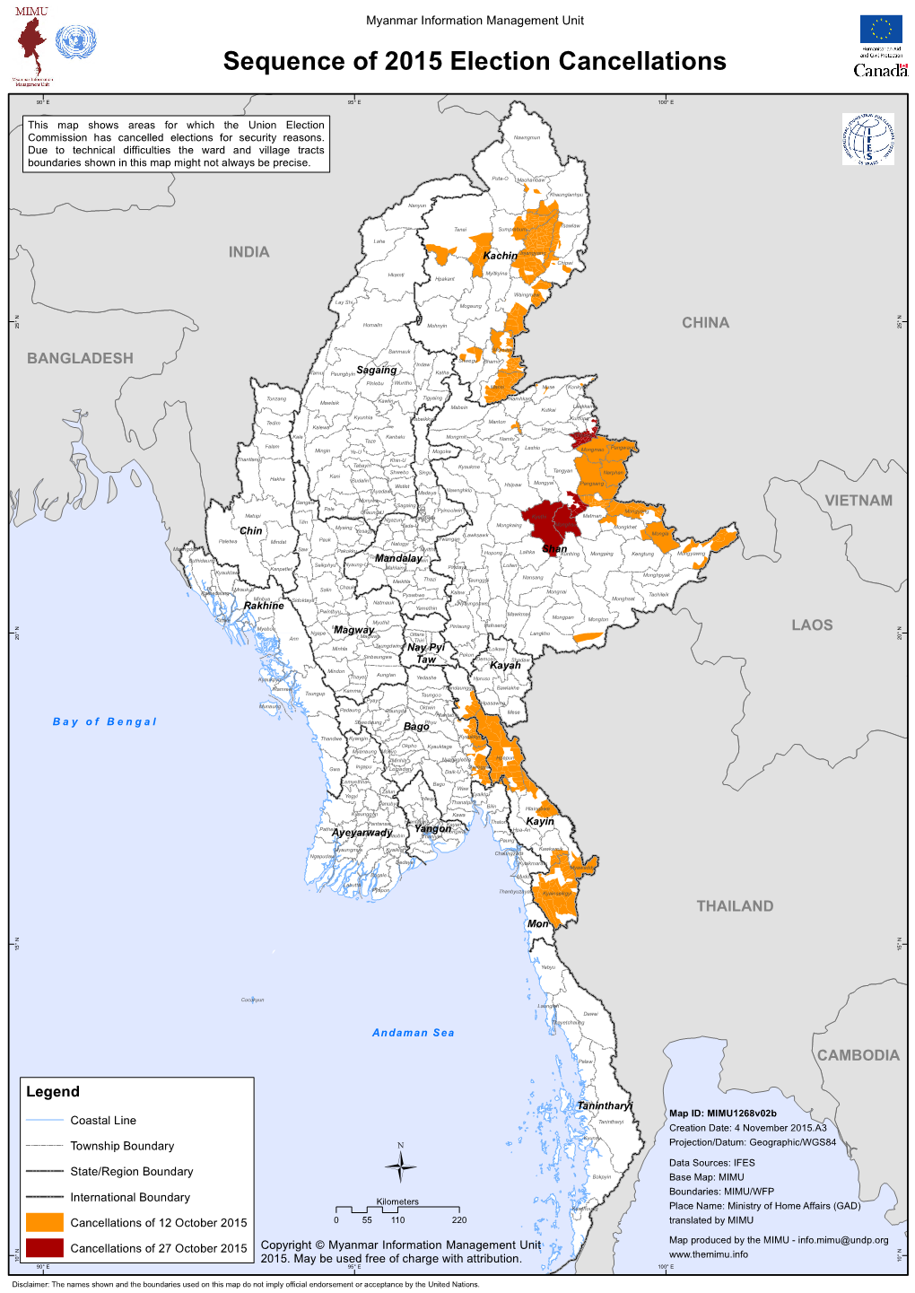 Sequence of 2015 Election Cancellations (PDF)