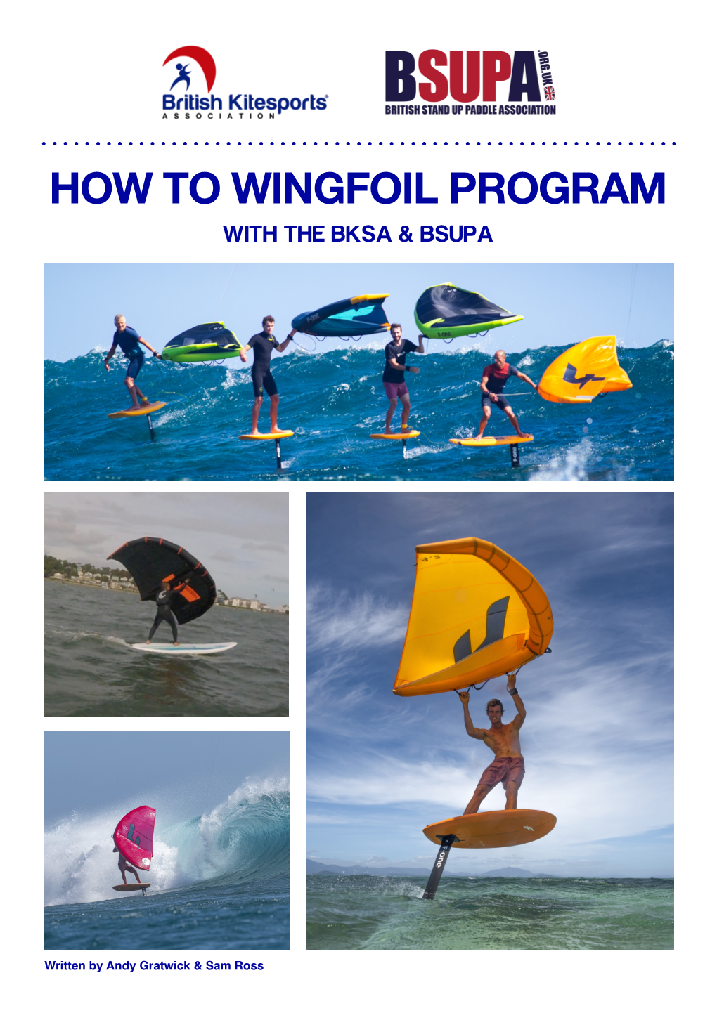 How to Wingfoil Program with the Bksa & Bsupa