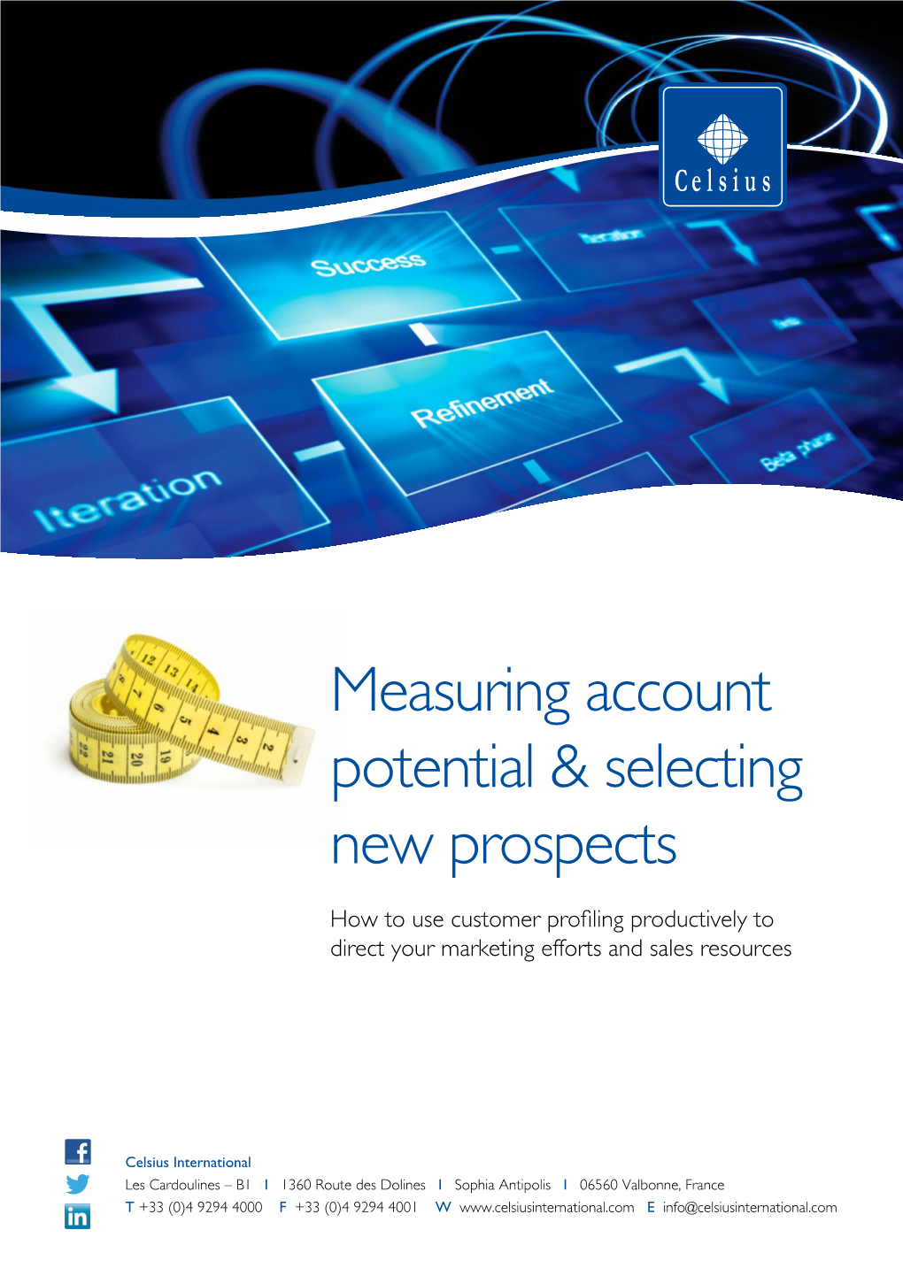 Measuring Account Potential & Selecting New Prospects