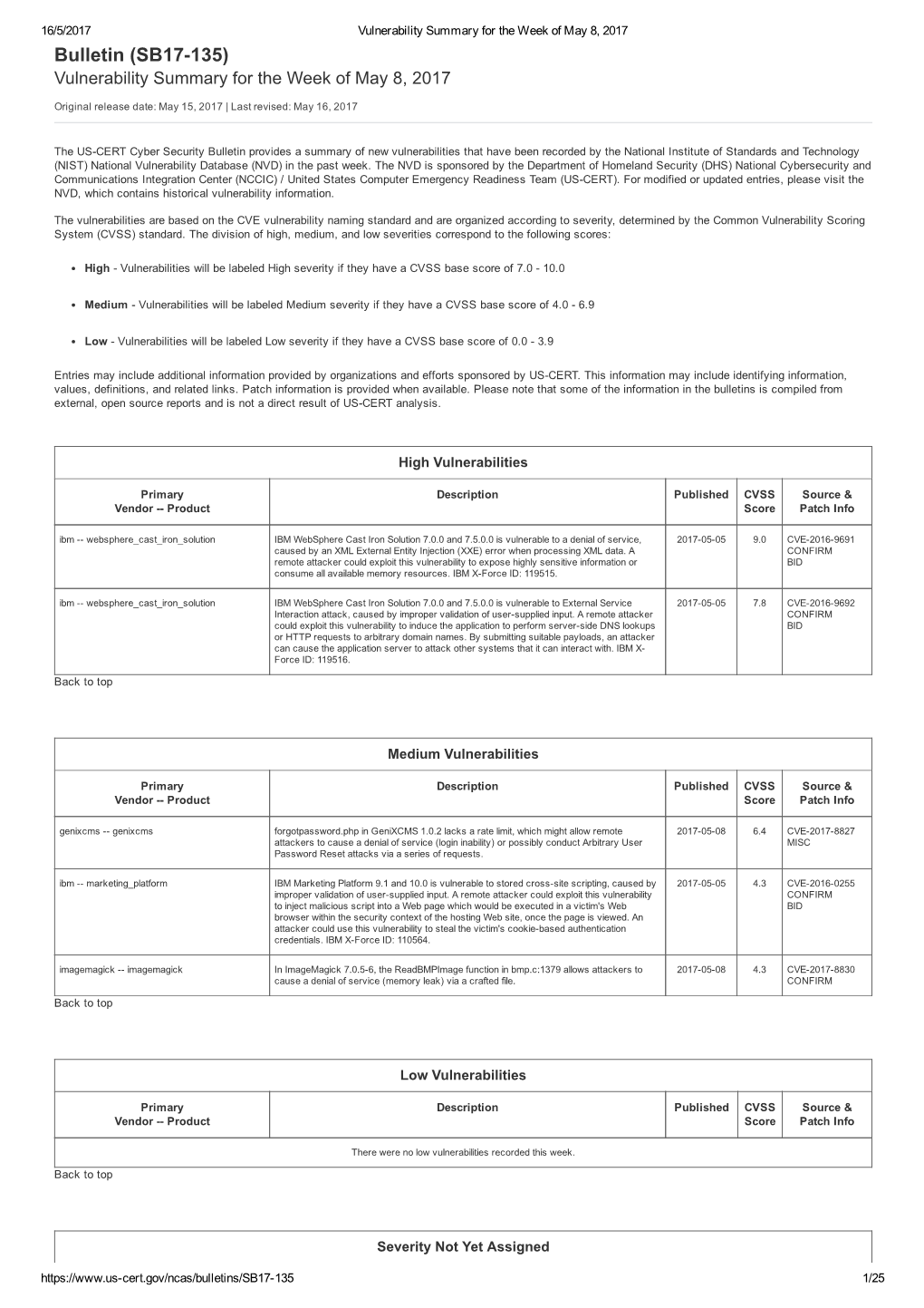 Bulletin (SB17135)