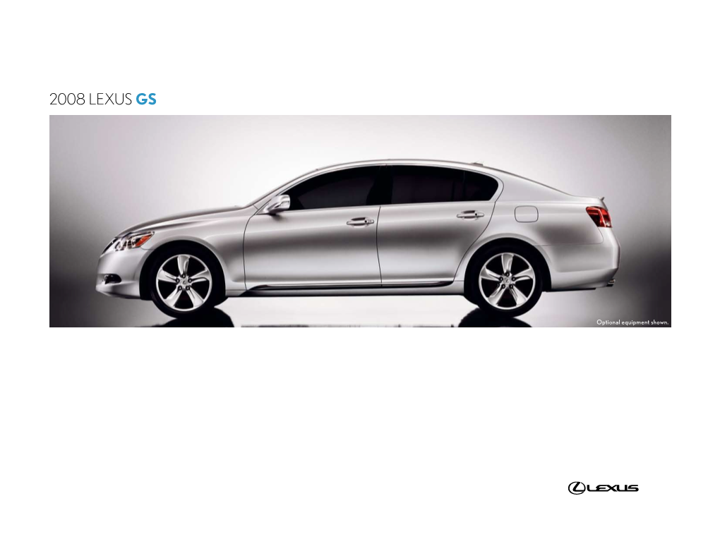 2008 Lexus Gs