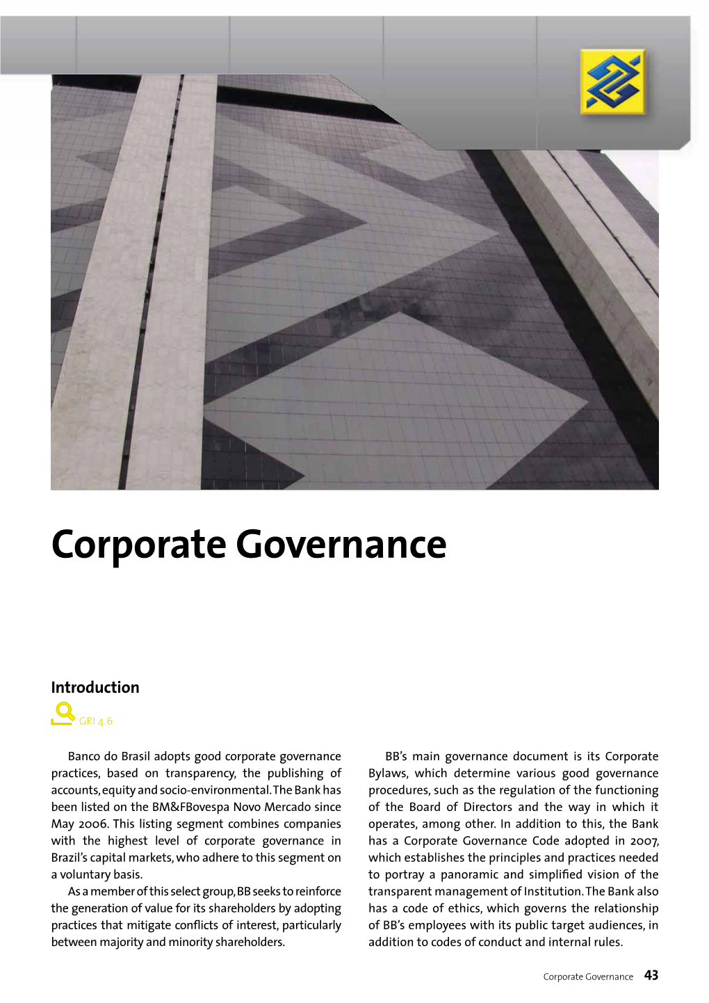 Corporate Governance