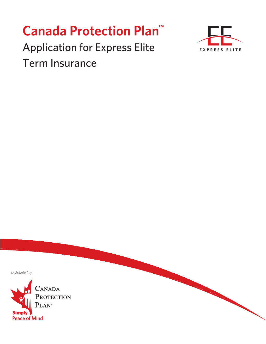 Application for Express Elite Term Insurance