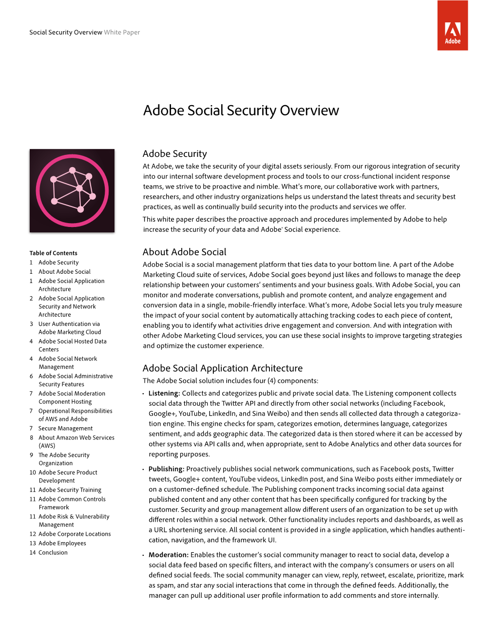 Adobe Social Security Overview