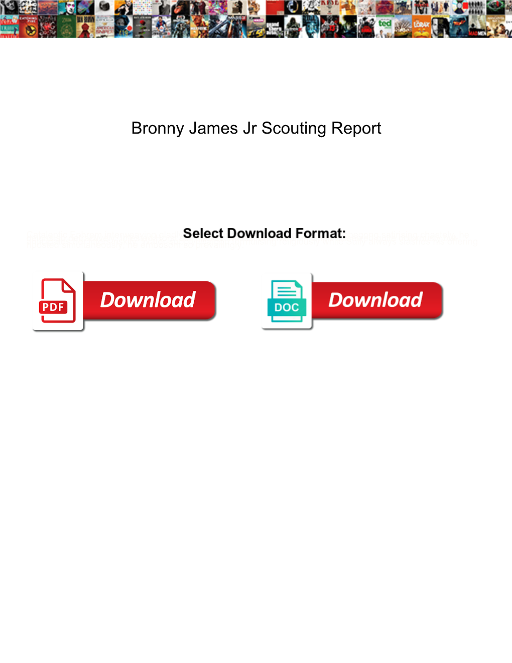 Bronny James Jr Scouting Report