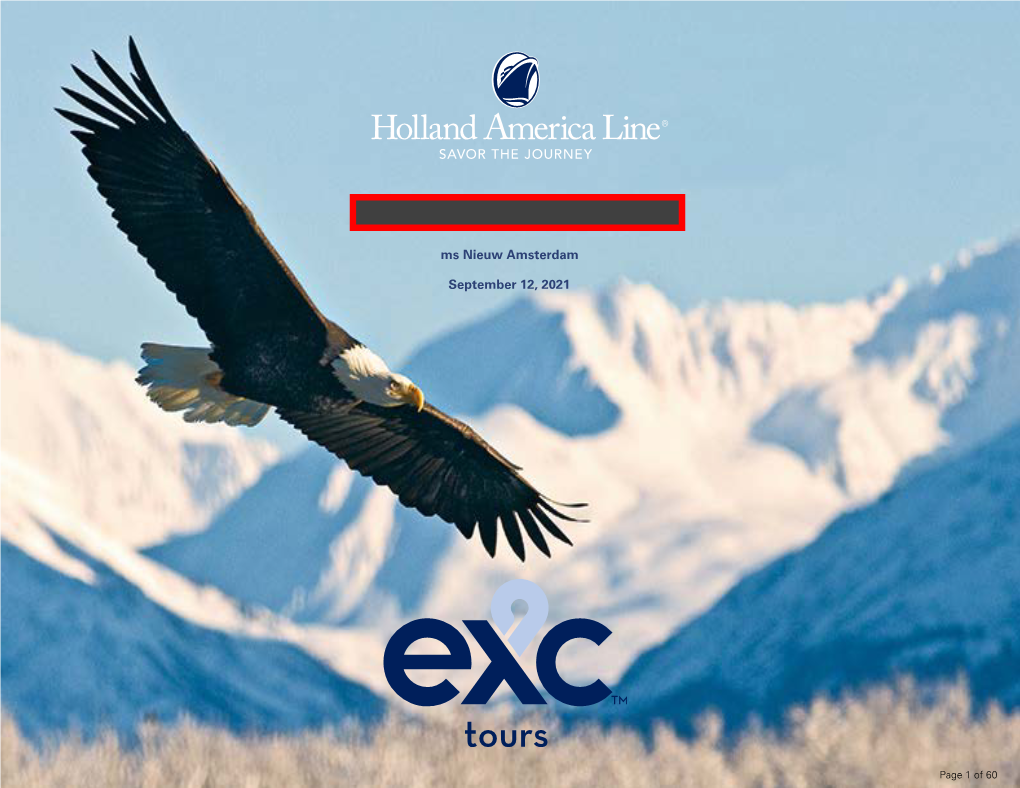 Excursion Brochure