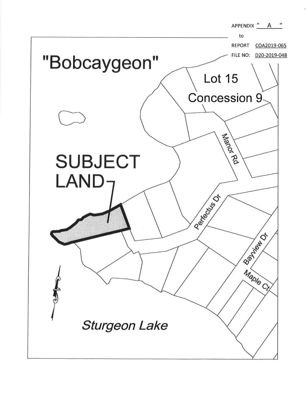 "Bobcaygeon" SUBJECT