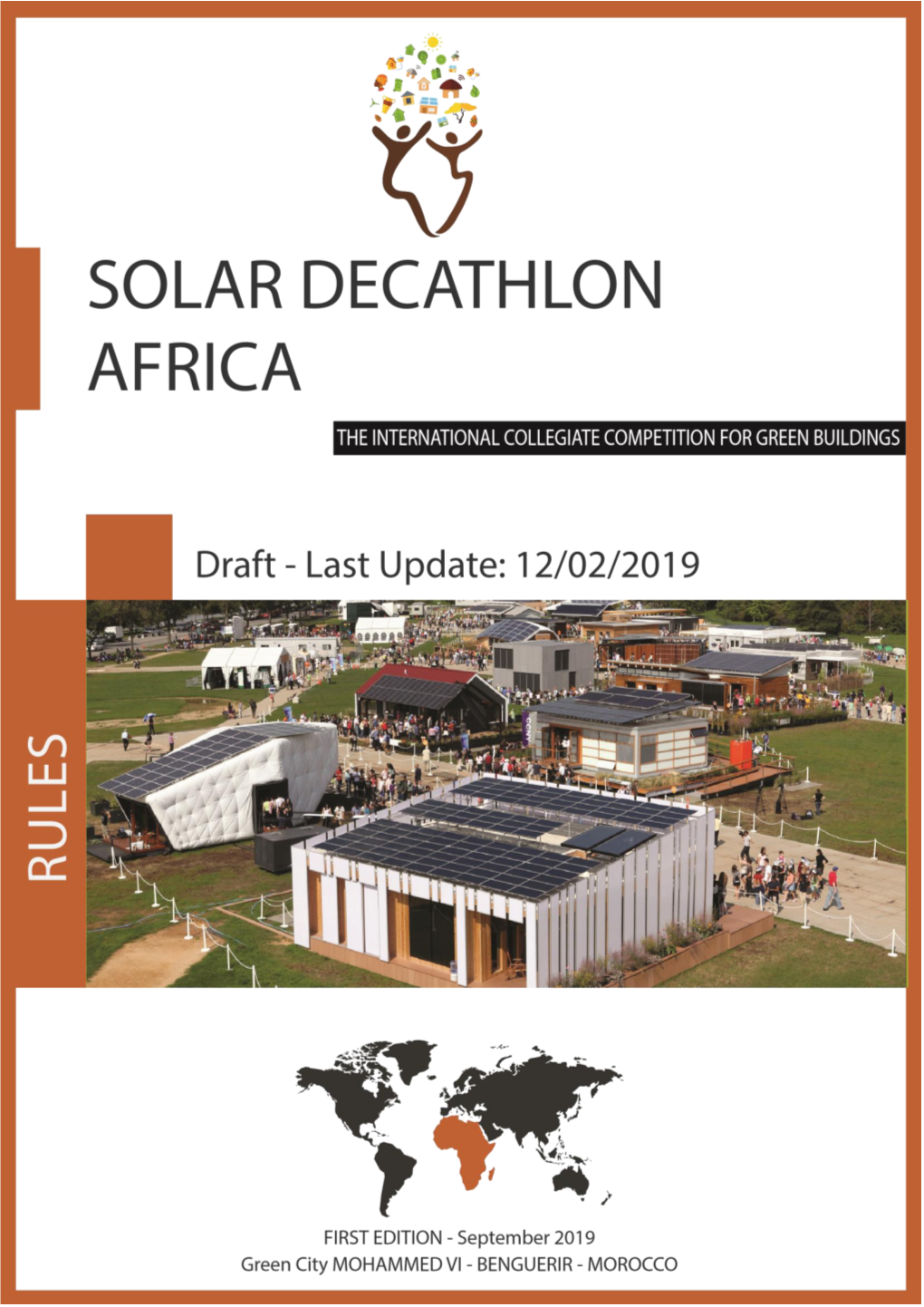 Solar Decathlon AFRICA RULES - DRAFT - 12/02/2019