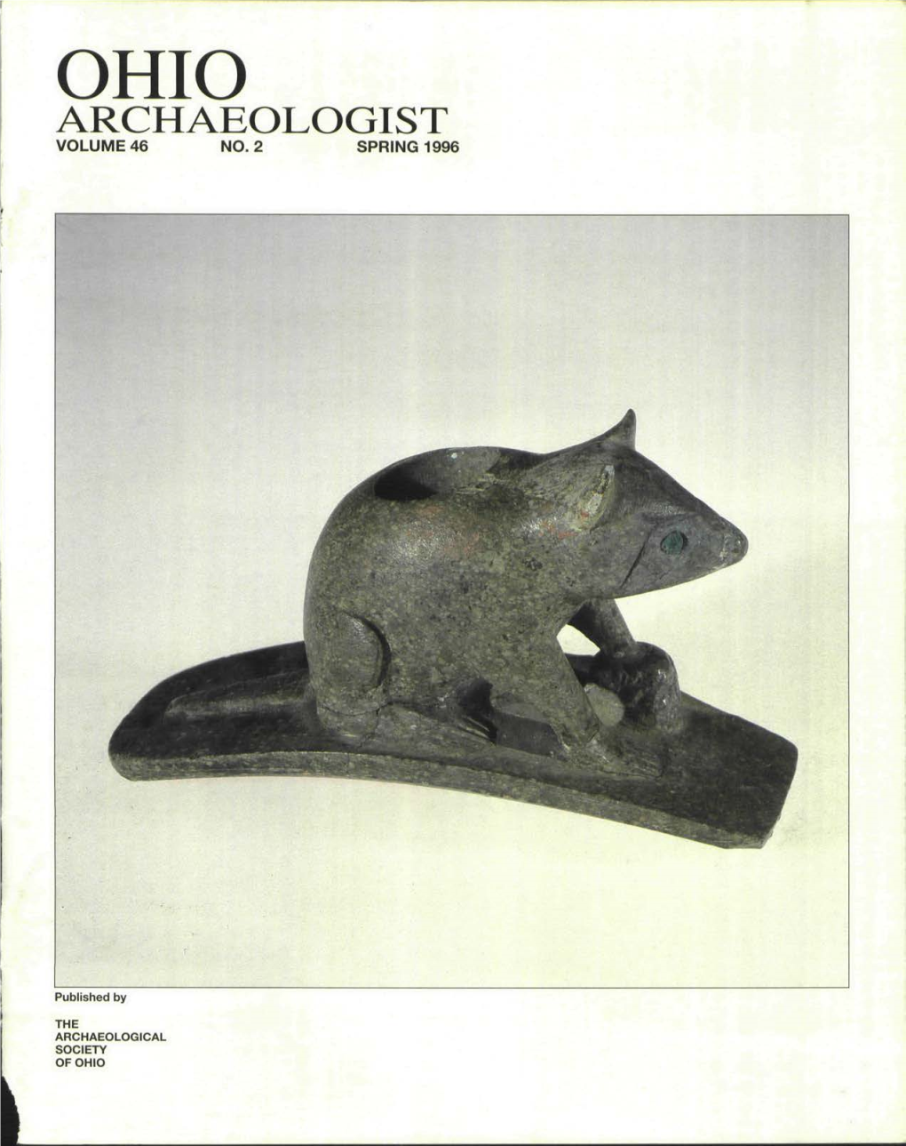 Ohio Archaeologist Volume 46 No