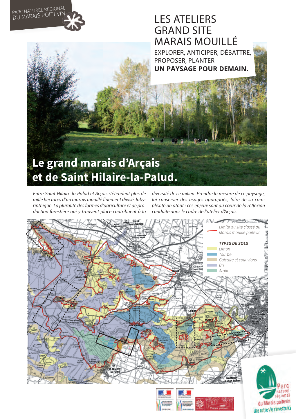 Le Grand Marais D'arçais Et De Saint Hilaire-La-Palud