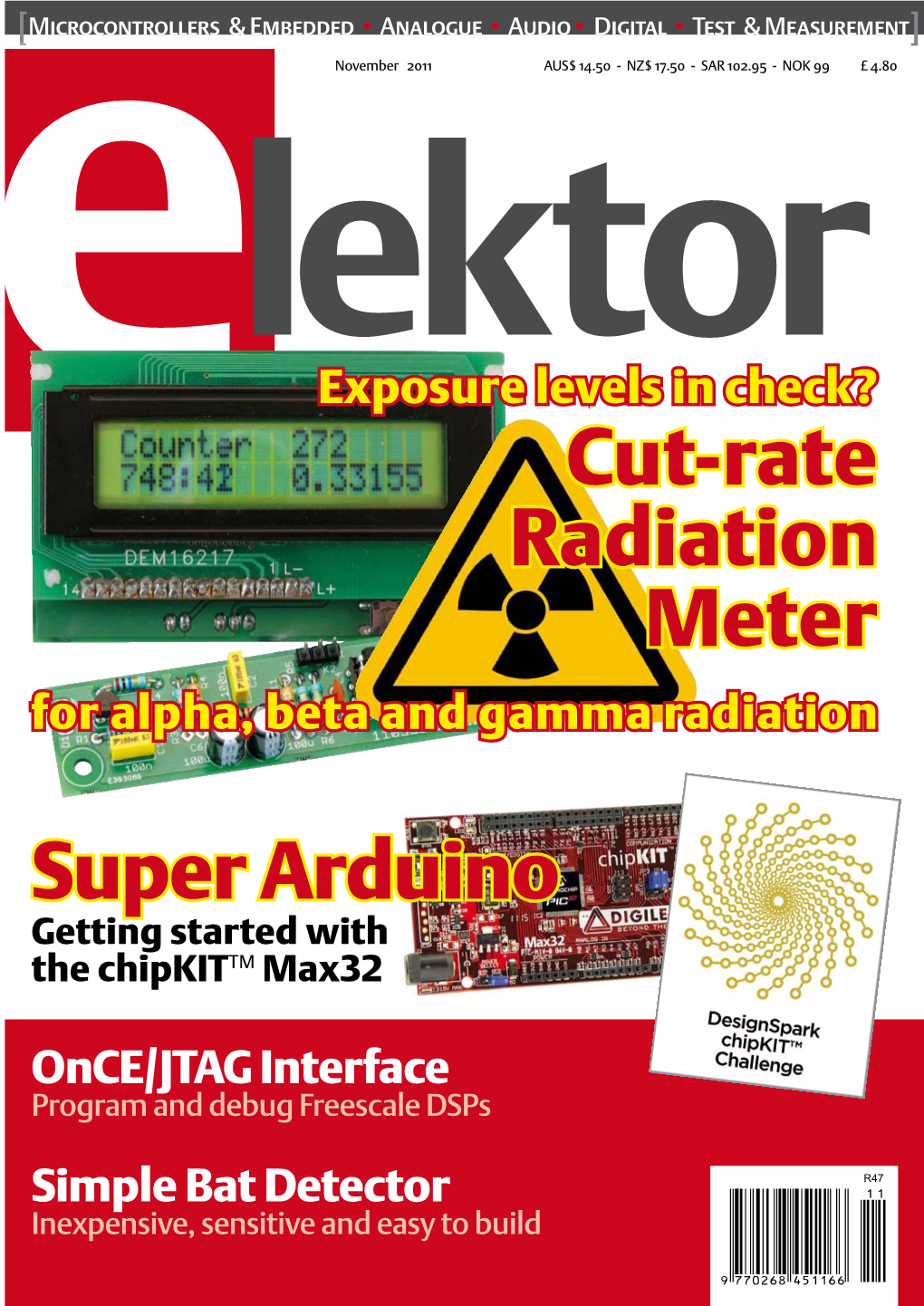 Cut-Rate Radiation Meter Super Arduino