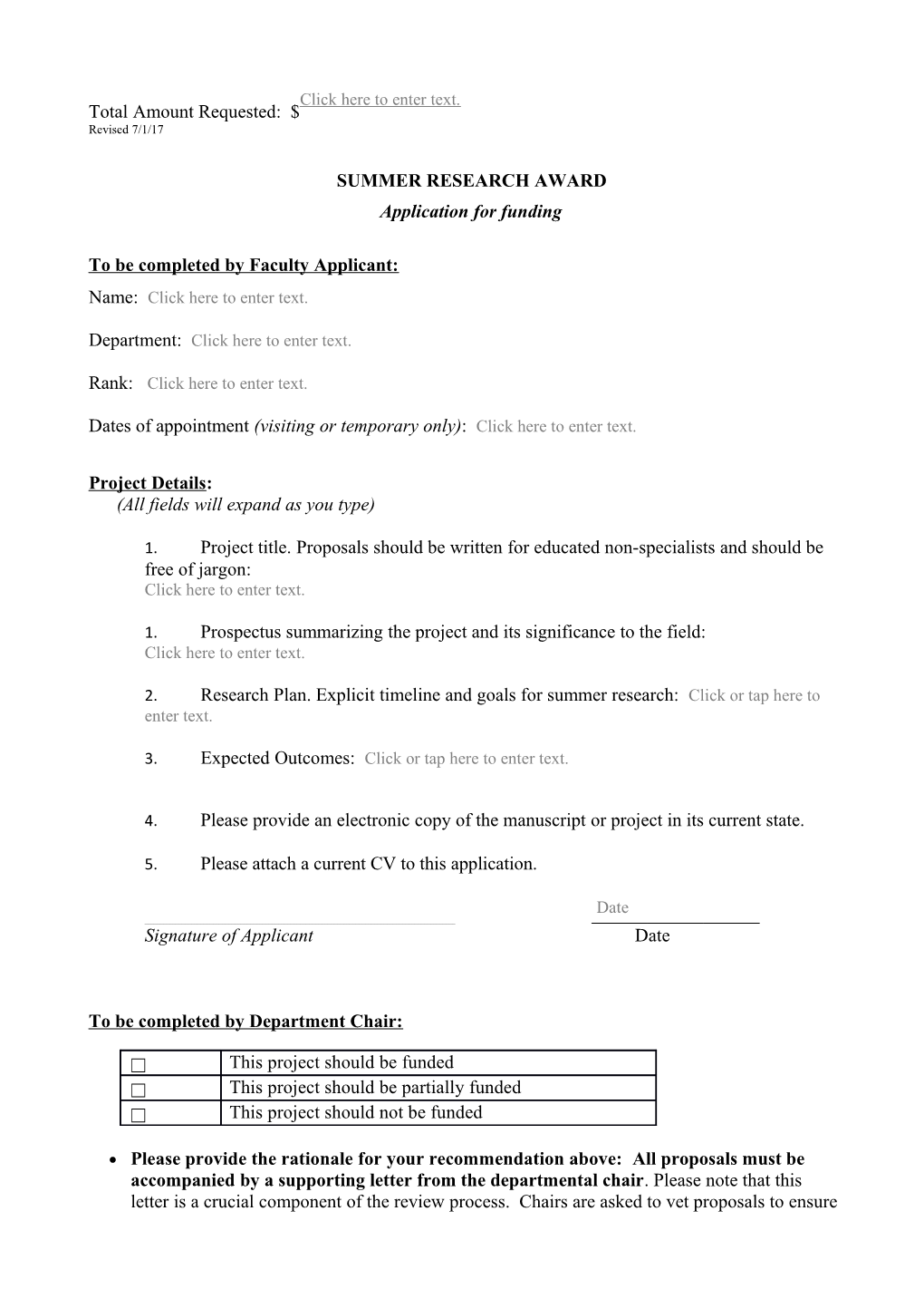 Archie Grant Guidelines & Application Form FINAL