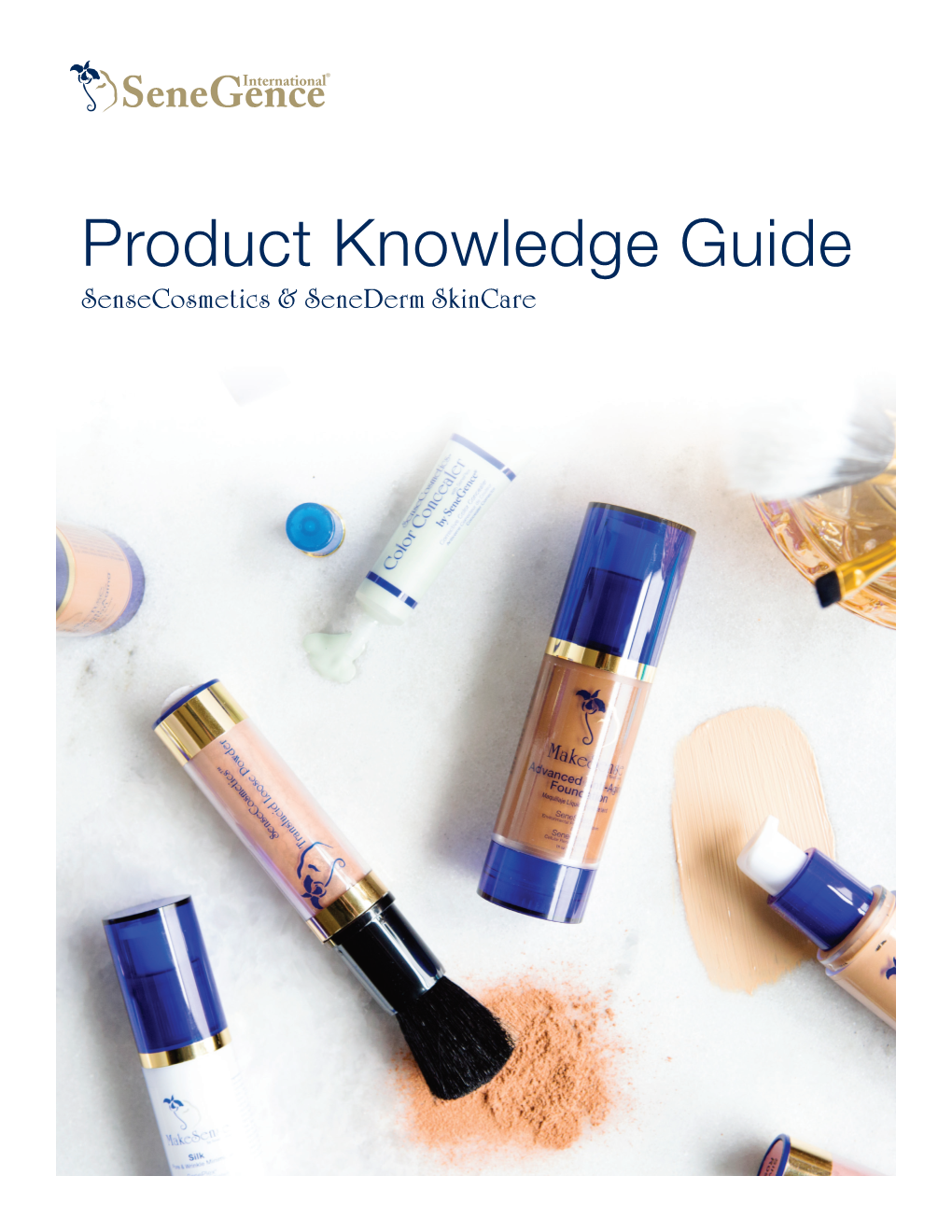 Product Knowledge Guide Sensecosmetics & Senederm Skincare