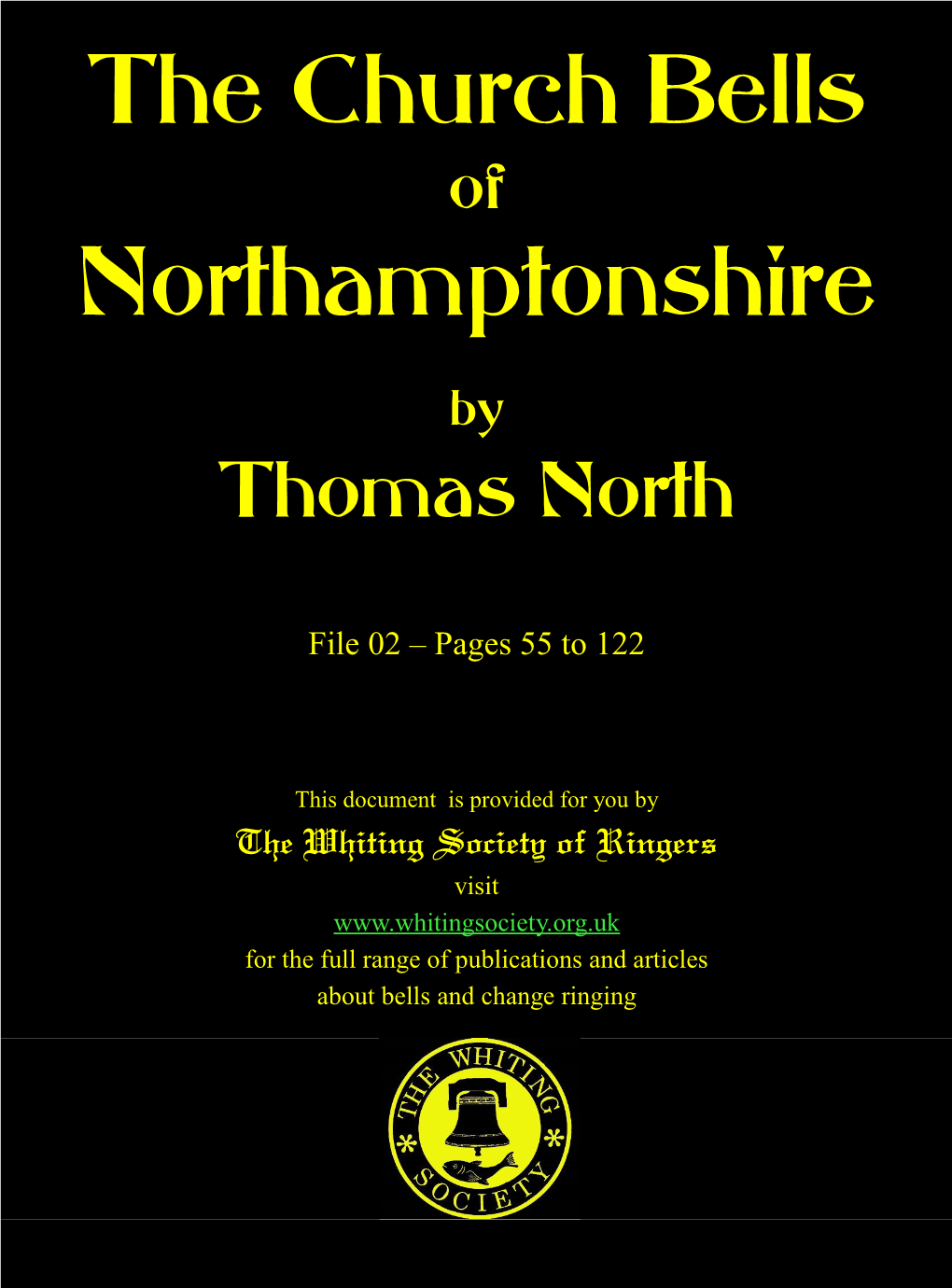 The Church Bells of Northamptonshire