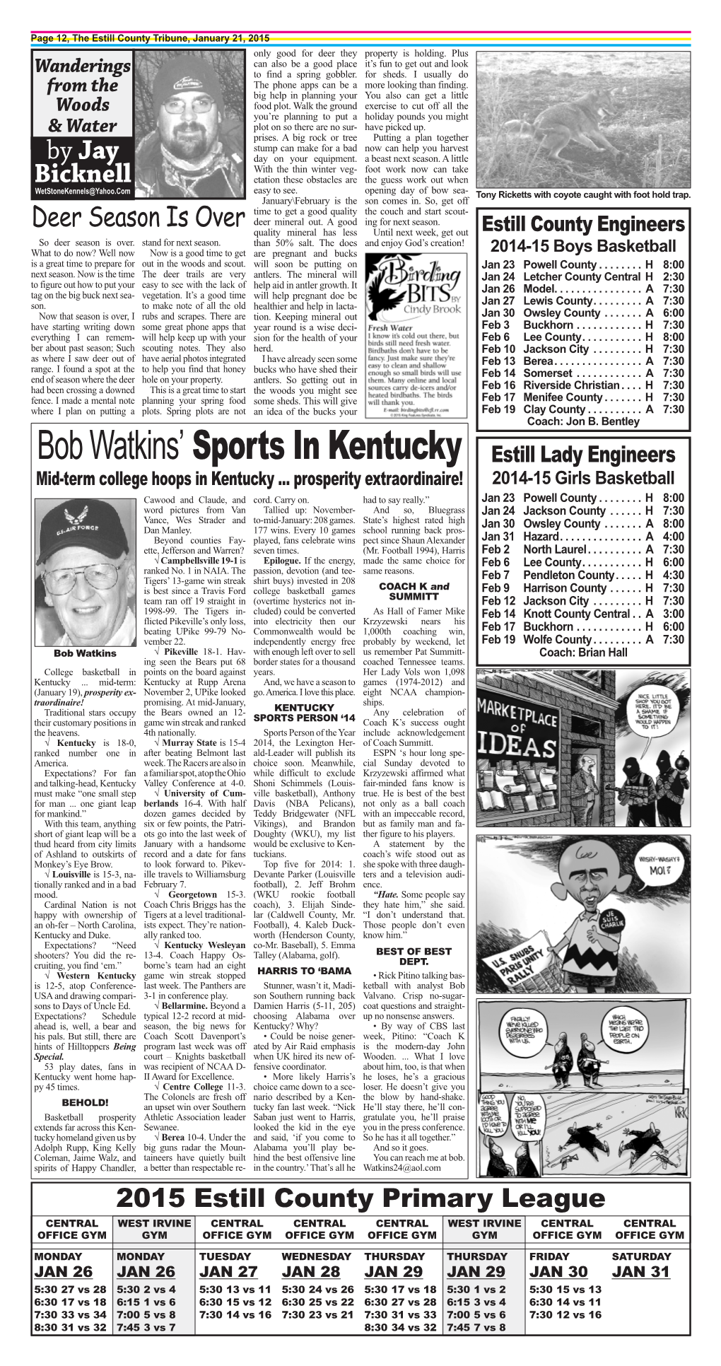 Bob Watkins' Sports in Kentucky