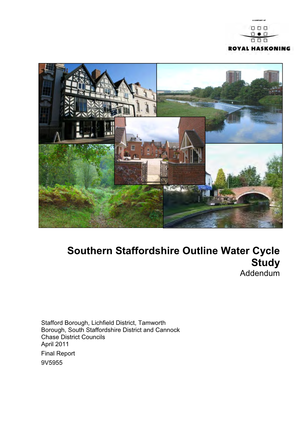 Southern Staffordshire Outline Water Cycle Study Addendum