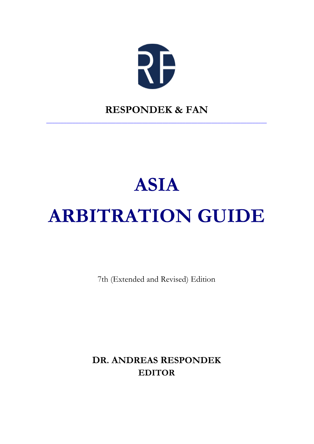 Asia Arbitration Guide