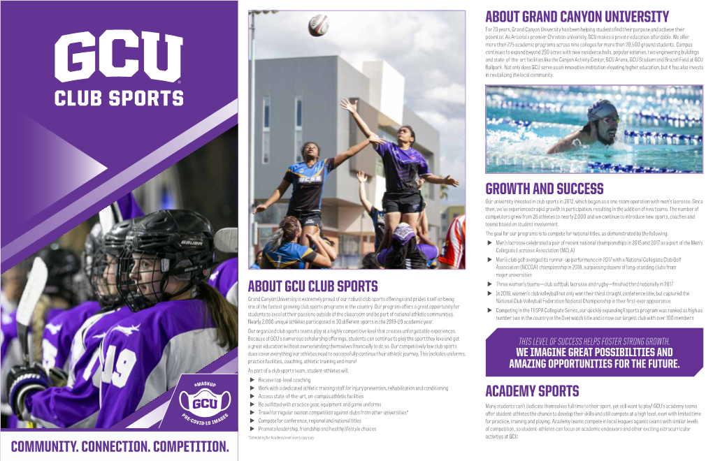 About Gcu Club Sports About Grand Canyon