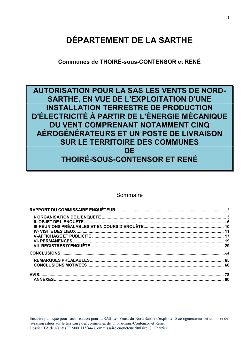 Autorisation Pour La Sas Les Vents De Nord