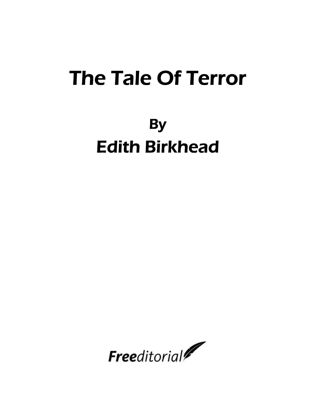 The Tale of Terror