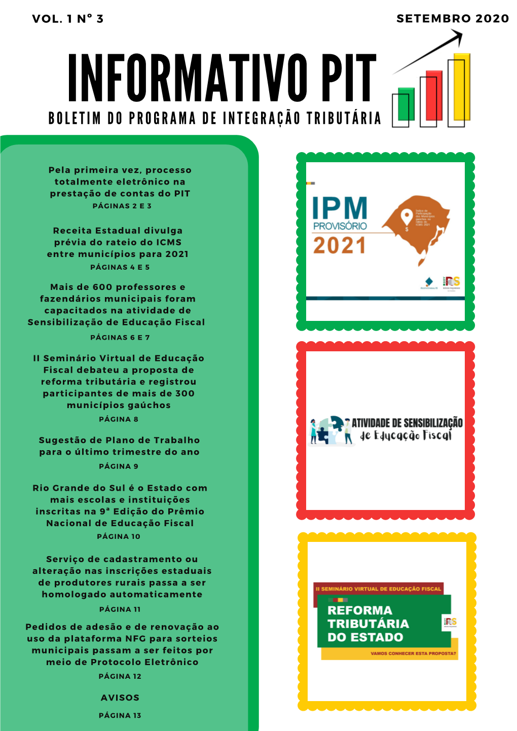 Informativo Pit Boletim Do Programa De Integração Tributária