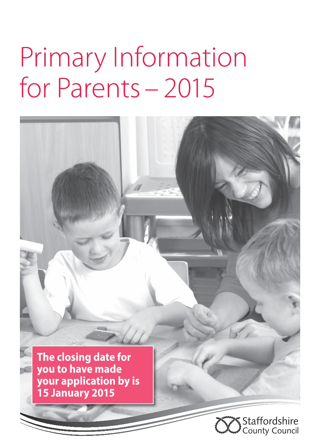 Primary Information for Parents Booklet 2015