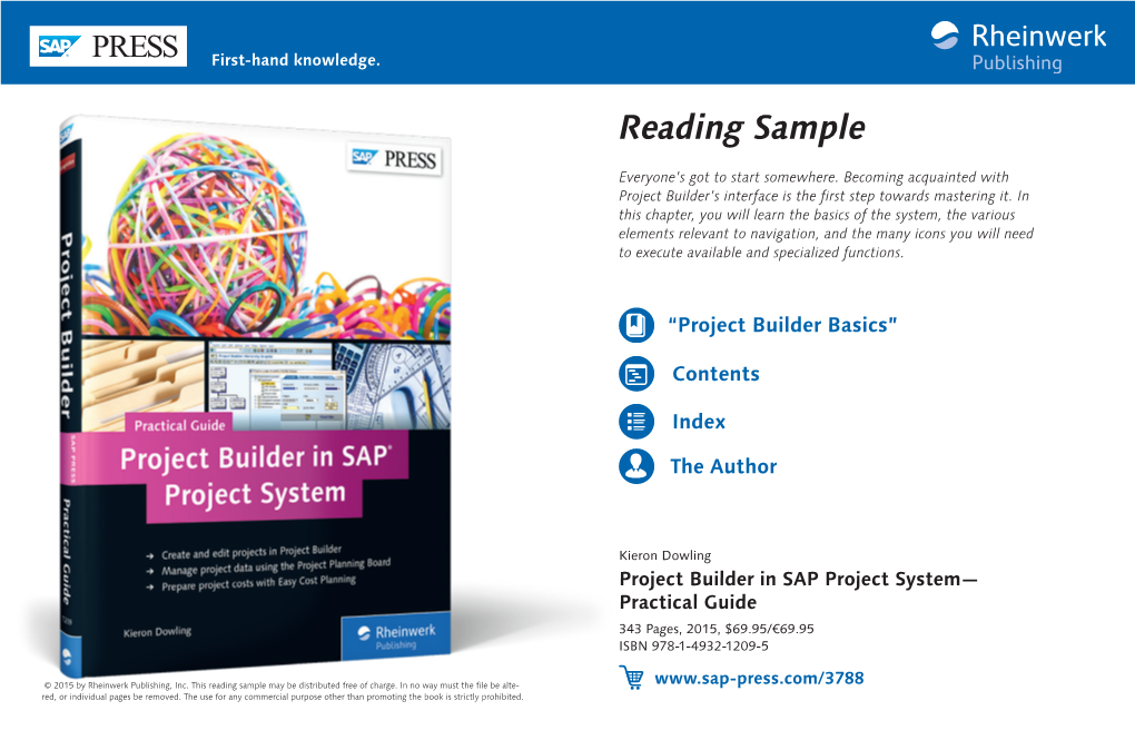 Project Builder in SAP Project System—Practical Guide