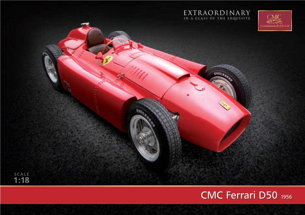 CMC Ferrari D50 1956 CMC Ferrari D50 1956