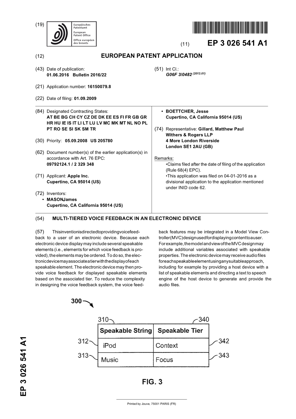 Multi-Tiered Voice Feedback in an Electronic Device