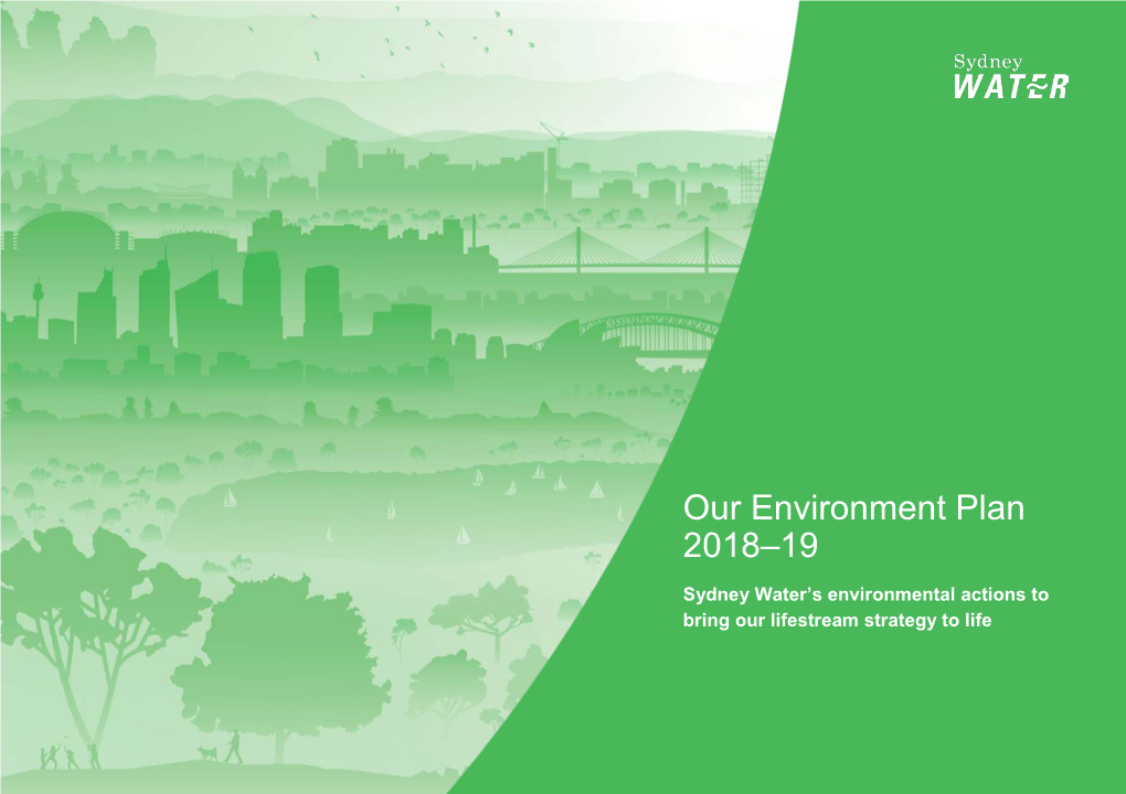 Our Environment Plan 2018–19