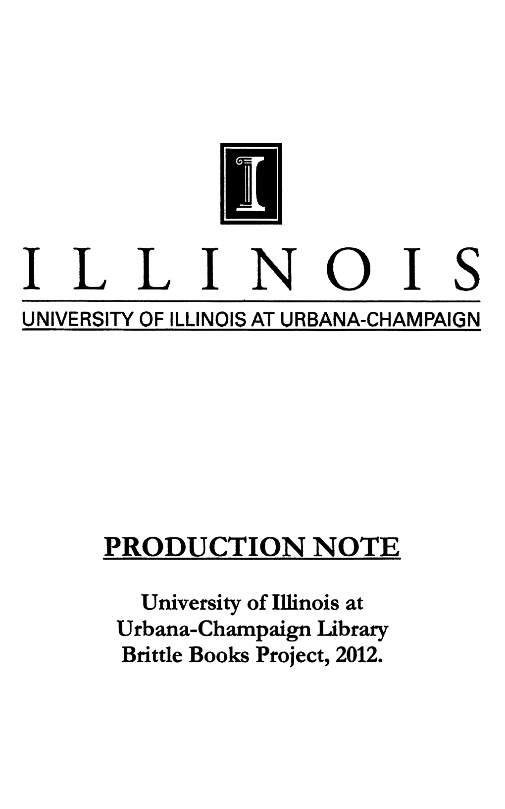 Il Lino I S University of Illinois at Urbana-Champaign