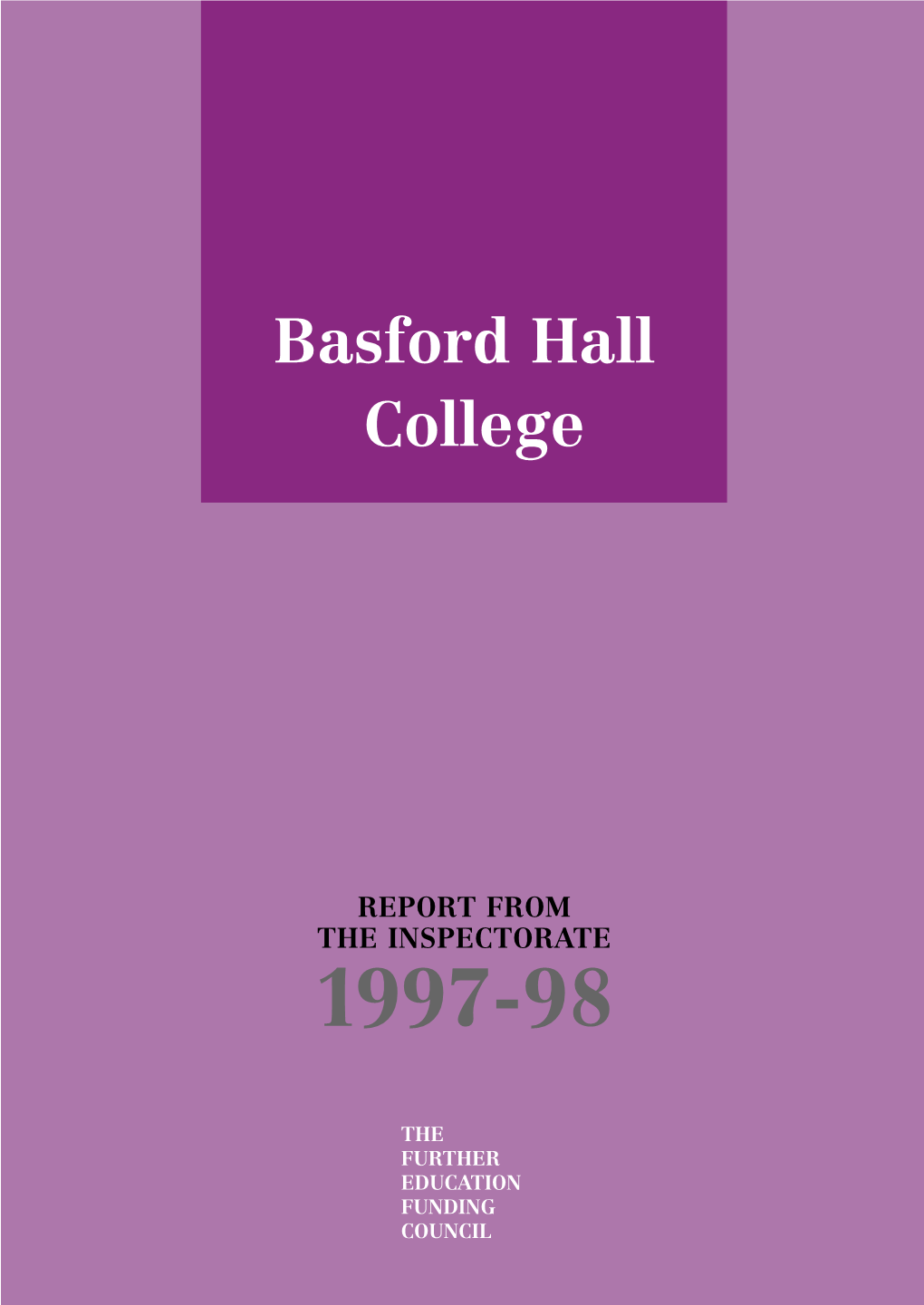 Basford Hall College