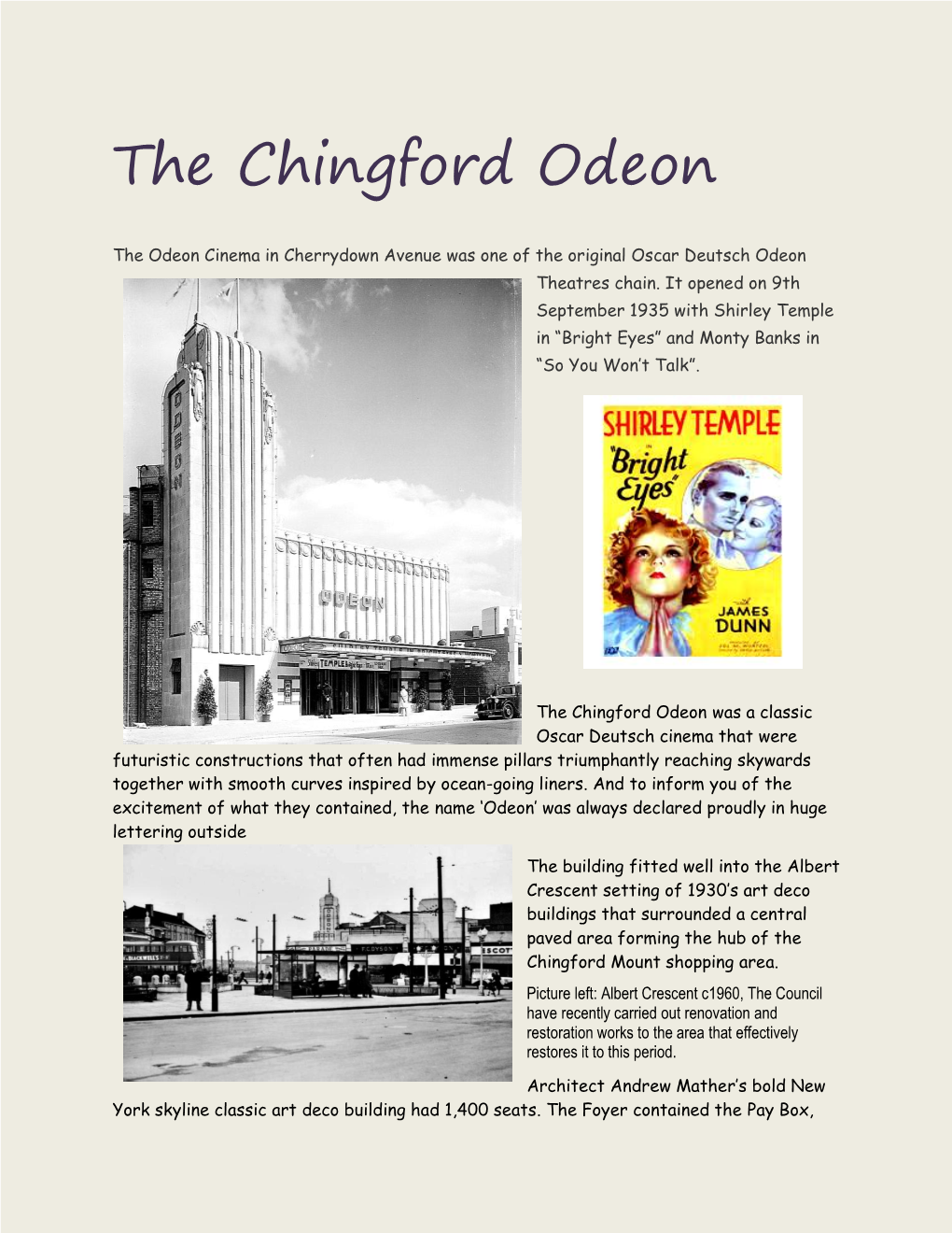 The Chingford Odeon